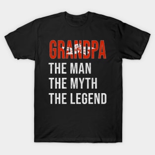 Grand Father Hong Kongese Grandpa The Man The Myth The Legend - Gift for Hong Kongese Dad With Roots From  Hong Kong T-Shirt